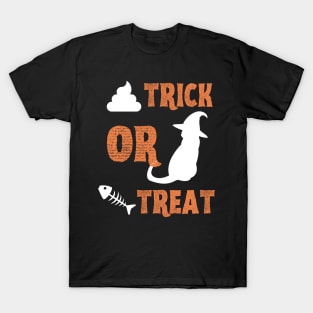 Funny Gifts for Halloween Witcher Cat T-Shirt